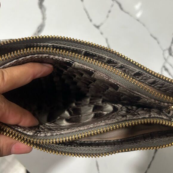 Brahmin Double Zip Melbourne Clutch - Picture 2 of 9